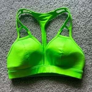Green ALO Yoga Padded Bra